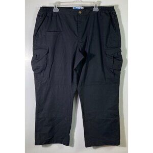 Womens Galls Tac‎ Force Tactical Ripstop Pants Black 19.5 x 27"
